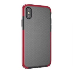 iPhone Xr 6.1in Mesh Hybrid Case (Red)